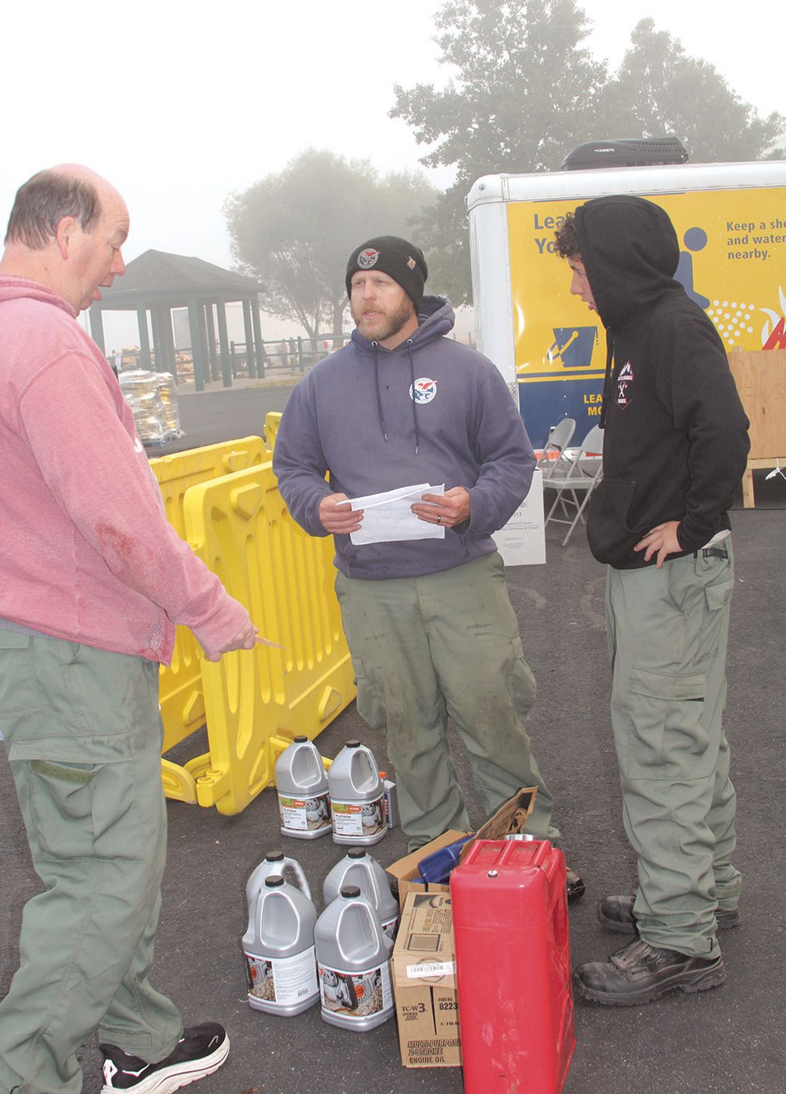 What does it take to run a fire camp?