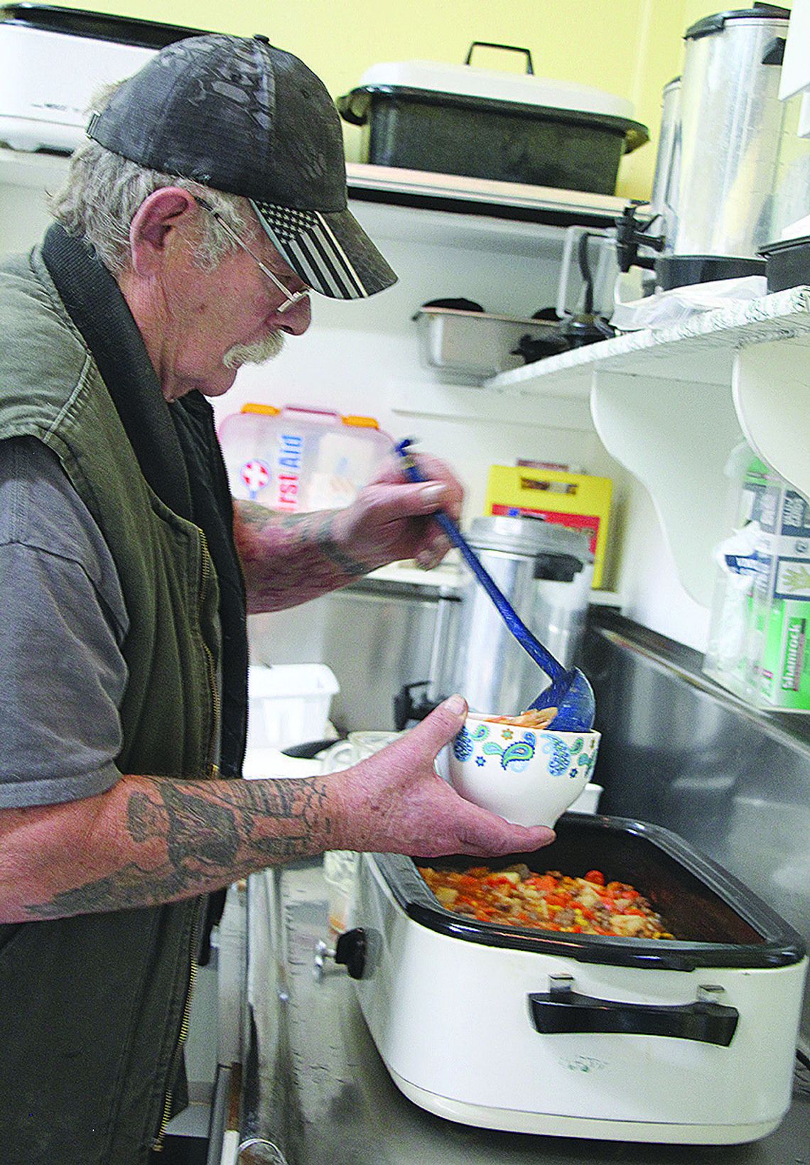 Who wants soup? Who wants soup?