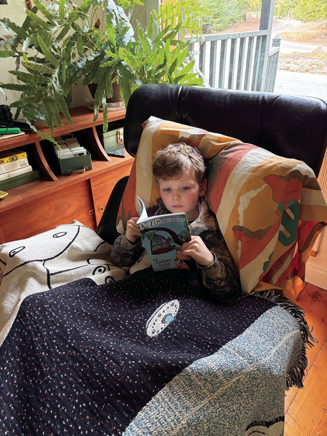 Windy day off becomes lesson in the power of reading