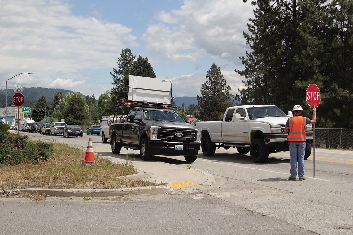 WSDOT construction closes Newport traffic