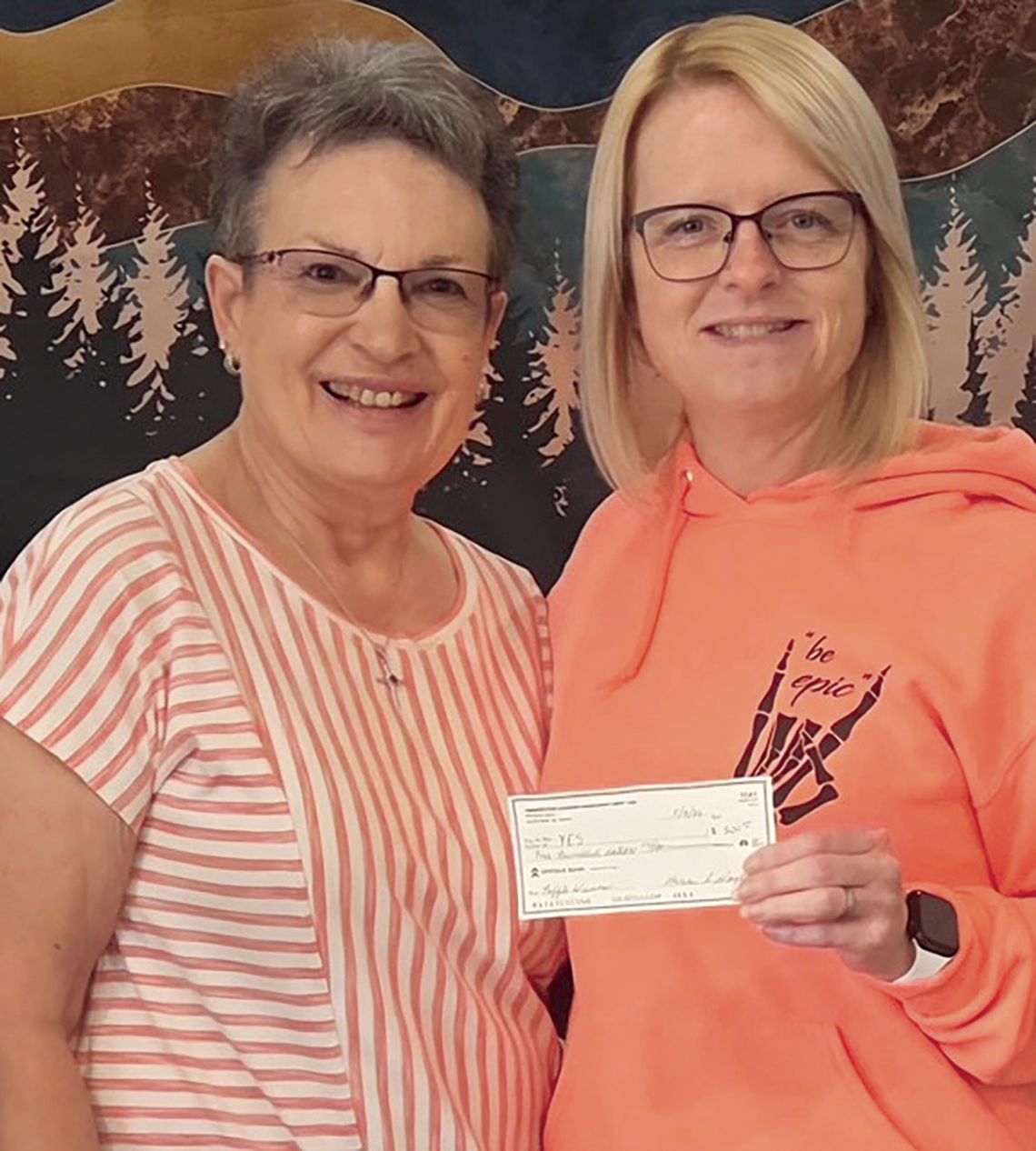 YES wins American Legion raffle YES wins American Legion raffle