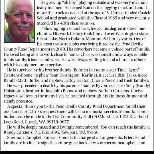 Christopher 'Chris' Carstens