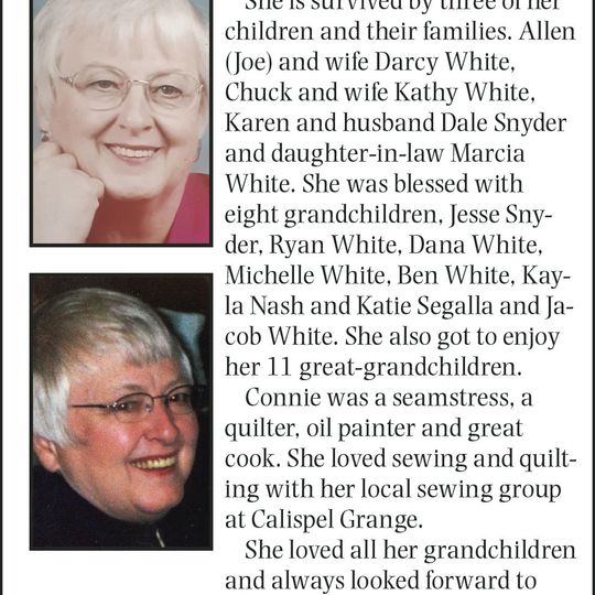 Constance L. White Constance L. White