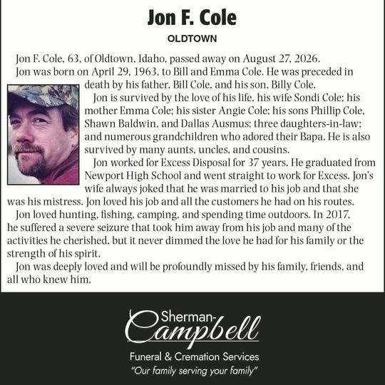 Jon F. Cole