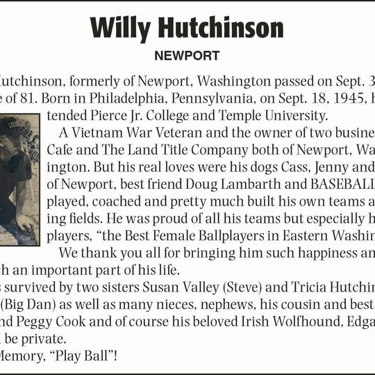 Willy Hutchinson